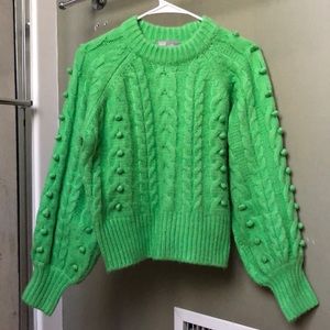 ASOS green round neck sweater US6